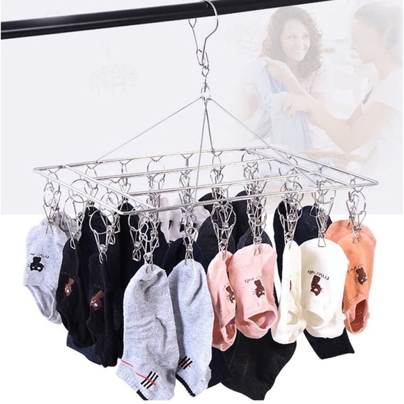 Qualsen Stainless Steel Hanging Rack - Picture 3 of 10